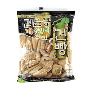 금풍제과 검은콩 깨 보리 건빵, 75g, 30개