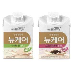 환자식 뉴케어 구수한맛 검은깨 플러스 택1 200ml 16개입 코스트코 영양식, 16개