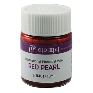 IPP 크리스탈 펄 PR401 레드 펄, 1개