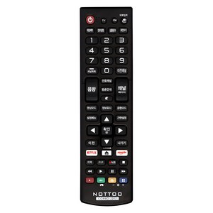 NOTTOO LG TV 전용 리모컨, COMBO-2203, 1개