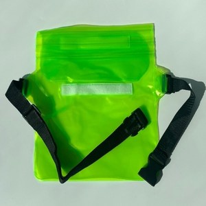 스모모스튜디오 PVC 수영가방 방수파우치 형광색 그린, 8개