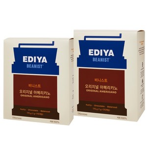 이디야 비니스트 아메리카노 오리지널 170Tx2개, 1g, 170개입, 2개