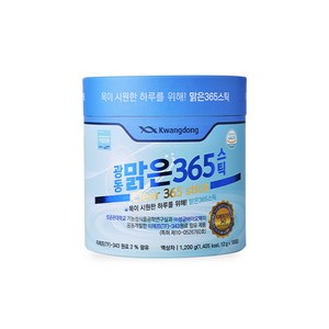 광동 맑은 365 스틱 100p, 1.2kg, 1개