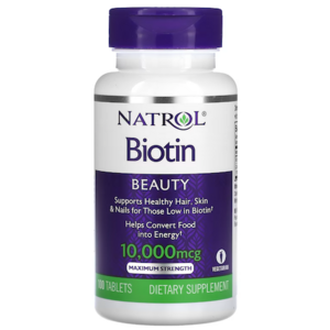 비오틴 고강도 탈모 손톱 피부에 좋은 영양제 10 000mcg, 1개, 100정