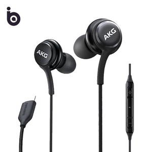 삼성 AKG C타입 이어폰 블랙 S20 S21 S23 S24 노트20 스마트폰 게임용 인강용, C-TYPE 이어폰