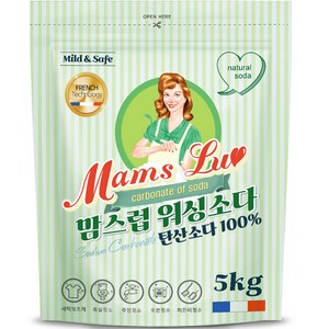 맘스럽 워싱소다 탄산소다 초강력 세탁보조제 100% 탈취인증