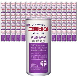 그린비아 장솔루션 200ml 90캔 균형영양식 환자식, 90개