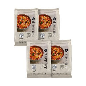 미정당 밀국물떡볶이, 4개, 580g