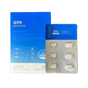 데이배리어 셀렌톡 500mg 30정, 1개