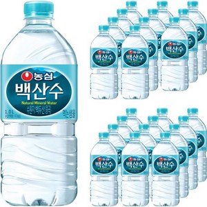 백산수 생수, 1L, 24개