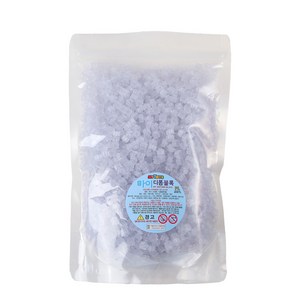 [MYTOYS] 마이디폼블럭 8mm No.39 투명야광색 500g (약 2 700피스)_도안집 증정, 1개