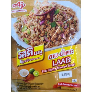 태국제품 LAAB 랍 thai spicy minced meat 30g worldfood, 1개