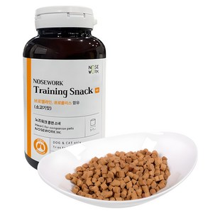 노즈워크 강아지 트레이닝 져키, 소고기맛, 150g, 1개