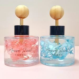 아마레센트 플라워 차량용 디퓨저 120ml, 라벤더(파란수국), 1개