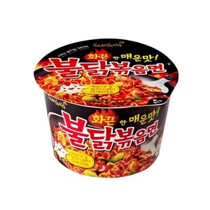 불닭볶음면 큰컵 105g, 16개