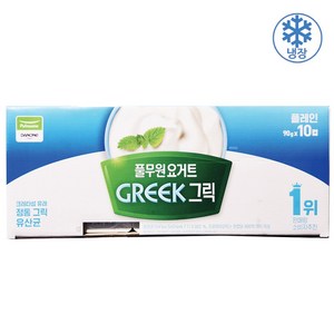 코스트코 풀무원 다논 그릭요거트 95g X 16개/( 아이스박스+아이스팩 ) 배송, 90g, 10개