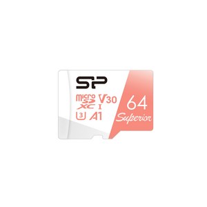 실리콘파워 microSDXC Superior UHS-I A1 V30 4K 64G, 512G, 1개