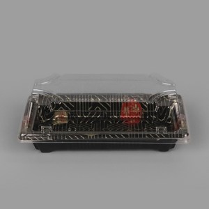 소량초밥포장 배달 사각 도시락 SZ3-01A 초밥용기 100개 세트, 단품, 단품