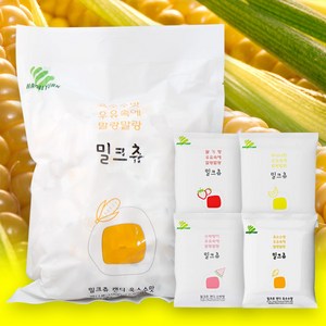 하오리위안 밀크츄 옥수수맛 1kg+70g 4가지 맛 약 314개, 1.28kg, 1개