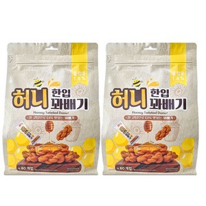 한입 허니 꽈배기, 520g, 2개