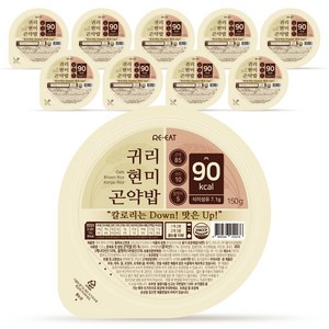 리잇 귀리현미 곤약밥, 10개, 150g