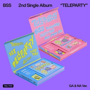 [케이크뮤직] 부석순 앨범 (SVT) - 2nd Single Album TELEPARTY 2종세트 + 위버스 특전세트