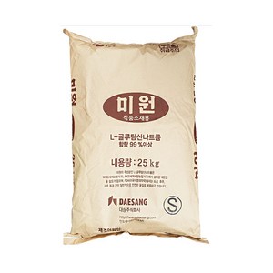 대상 미원 에스 조미료, 25kg, 1개