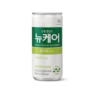 뉴케어 화이바 (FIBER) 일반 환자용 균형 영양식 식이섬유가 함유된 경구 경관 균형영양식 30캔, 200ml, 30개