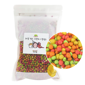 제이펫 슈퍼파인 과일 믹스 크런치 중형 40g 250g 450g 1kg, 1개