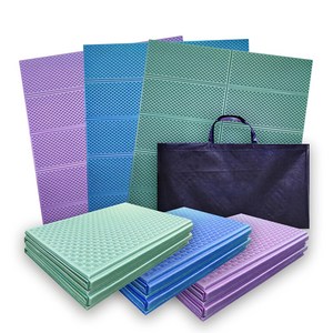 더나은 국산 대형 캠핑매트 야외 돗자리, 퍼플 (200*140)