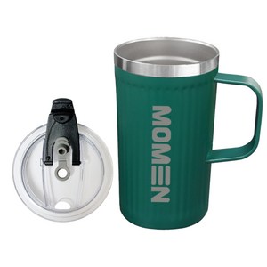 모멘브랜드 텀블러모음 ( 용량 확인필수) 빅터텀블러1.2리터 뉴씨엘텀블러700 원터치텀블러350 에코트리카페, 3.아루가머그-용량500 그린, 1개