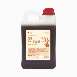 위드쿡 우리쌀 조청, 3kg, 1개