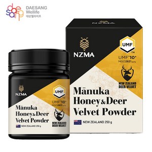 대상웰라이프 NZMA 녹용마누카꿀 UMF10+ (250g) x 1박스, 250정, 1개