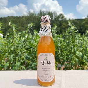 꼬내담농부 저온압착 국산 참기름, 350ml, 1개