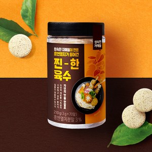 성숙한자매들 동전육수 코인육수, 210g, 1개