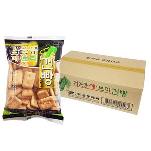 금풍제과 검은콩 깨 보리 건빵, 75g, 30개