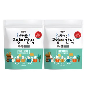 펫둥이 짜먹는 고양이 간식, 닭고기, 720g, 2개