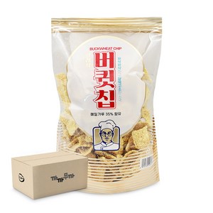 버큇칩 280g 메밀과자 (1박스-12개), 12개