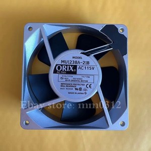 1pcs ORIX MU1238A-21B AC115V 14/13W 120*120*38mm 120mm 팬, CN, 1개