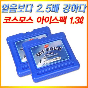 [라이펀] 코스모스 아이스팩 1.3L 2개, 1개