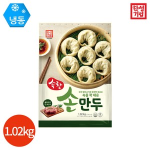 한성 기업 속찬 손만두 1020g x 1봉, 1개, 1.02kg