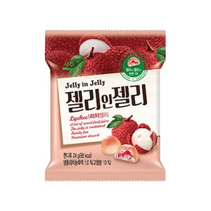 서주 젤리인젤리 리치 젤리 23g x 1개