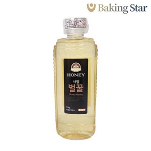 허니 동화양봉 사양벌꿀 1kg 국내산 벌꿀, 사양벌꿀500ml, 1개