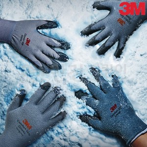 3M 컴포트그립 겨울용 기모장갑 오리지널 리얼터치 혹한기 기모 작업장갑 방한장갑 코팅장갑, 10개