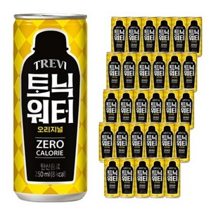 트레비 토닉워터 오리지널 제로, 250ml, 60개