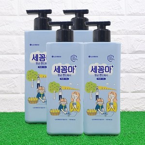 온더바디 세꼼마 항균 핸드워시 젤타입 레몬 버베나향, 480ml, 4개