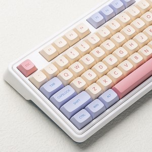 XDA 마시멜로우 키캡 PBT 앱코 콕스 로지텍 기계식 키보드 키캡 (132키), 1.Only Keycaps, 일반형