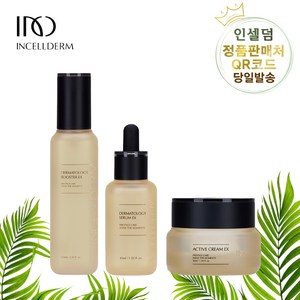 [인셀덤 QR정품] 기본 3종 (부스터+세럼+영양크림) INCELLDERM 당일발송, 3개, 50ml