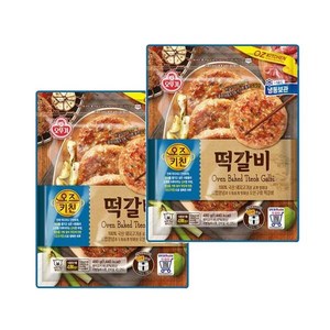 오뚜기 오즈키친 떡갈비 480g 2개, 단품