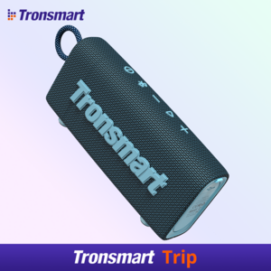 Tronsmart Trip 휴대용 블루투스 스피커 20시간 IPX7방수 TWS 3.5mmAux, blue